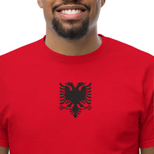 Lade das Bild in den Galerie-Viewer, KTV Albanien Capsule Collection - T-Shirt albanischer Adler - Front-Stick - unisex