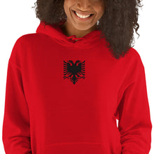 Lade das Bild in den Galerie-Viewer, KTV Albanien Capsule Collection - Hoodie albanischer Adler - Front-Stick - unisex