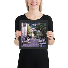 Lade das Bild in den Galerie-Viewer, Stuttgart Poster - Eugensplatz - gerahmt - kesselshop.tv