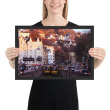Lade das Bild in den Galerie-Viewer, Stuttgart Poster - Olgaeck / Charlottenplatz Wimmelbild - gerahmt