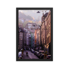 Lade das Bild in den Galerie-Viewer, Stuttgart Poster - Augustenstraße - gerahmt - kesselshop.tv