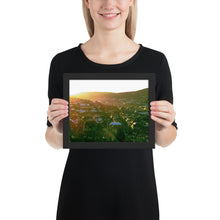 Lade das Bild in den Galerie-Viewer, Stuttgart Poster - Weinsteige View - gerahmt