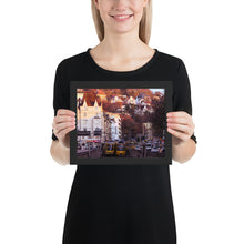 Lade das Bild in den Galerie-Viewer, Stuttgart Poster - Olgaeck / Charlottenplatz Wimmelbild - gerahmt