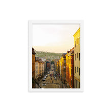 Lade das Bild in den Galerie-Viewer, Stuttgart Poster - Schwabtunnel View West - gerahmt schwarz / weiß