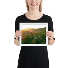 Lade das Bild in den Galerie-Viewer, Stuttgart Poster - Weinsteige View - gerahmt