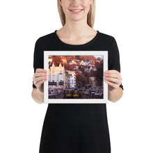 Lade das Bild in den Galerie-Viewer, Stuttgart Poster - Olgaeck / Charlottenplatz Wimmelbild - gerahmt