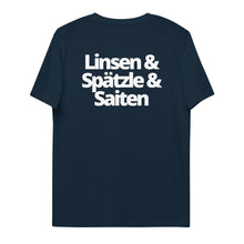 Lade das Bild in den Galerie-Viewer, Linsen & Spätzle & Saiten - Shirt unisex - diverse Farben - kesselshop.tv