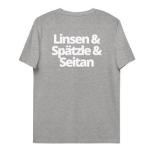 Lade das Bild in den Galerie-Viewer, Linsen & Spätzle & Seitan - Shirt unisex - diverse Farben - kesselshop.tv