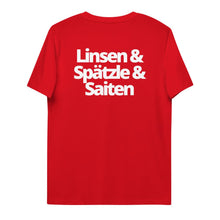 Lade das Bild in den Galerie-Viewer, Linsen & Spätzle & Saiten - Shirt unisex - diverse Farben - kesselshop.tv