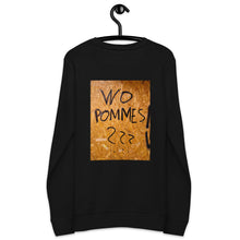 Lade das Bild in den Galerie-Viewer, Fritty Forever - Wo Pommes ??? Pulli - unisex - Backprint
