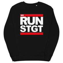 Lade das Bild in den Galerie-Viewer, We RUN STGT Pullover Unisex - Black / Navy