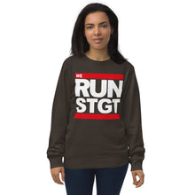 Lade das Bild in den Galerie-Viewer, We RUN STGT Pullover Unisex - Black / Navy