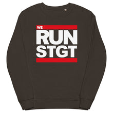 Lade das Bild in den Galerie-Viewer, We RUN STGT Pullover Unisex - Black / Navy