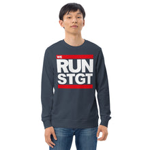 Lade das Bild in den Galerie-Viewer, We RUN STGT Pullover Unisex - Black / Navy