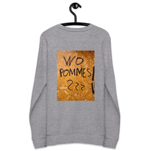 Lade das Bild in den Galerie-Viewer, Fritty Forever - Wo Pommes ??? Pulli - unisex - Backprint