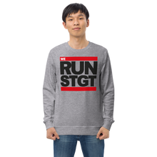 Lade das Bild in den Galerie-Viewer, We RUN STGT Hoodie Unisex - White / Grey