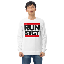 Lade das Bild in den Galerie-Viewer, We RUN STGT Pullover Unisex - White / Grey