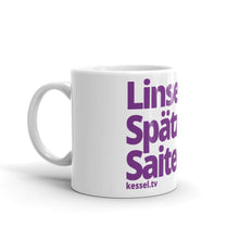 Lade das Bild in den Galerie-Viewer, KTV-Tasse - Linsen, Spätzle & Saiten - kesselshop.tv