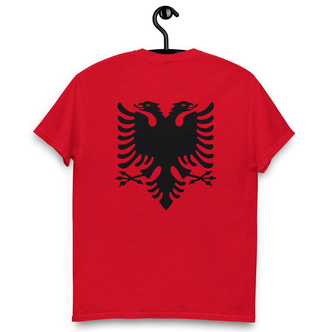 KTV Albanien Capsule Collection - T-Shirt albanischer Adler - Backprint - unisex