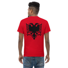 Lade das Bild in den Galerie-Viewer, KTV Albanien Capsule Collection - T-Shirt albanischer Adler - Backprint - unisex
