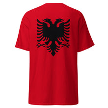 Lade das Bild in den Galerie-Viewer, KTV Albanien Capsule Collection - T-Shirt albanischer Adler - Backprint - unisex
