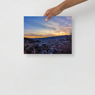 Stuttgart Poster - Ausblick Süd to Mitte