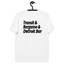 Lade das Bild in den Galerie-Viewer, Transit &amp; Bergamo &amp; Detroit Bar Shirt - unisex - weiss
