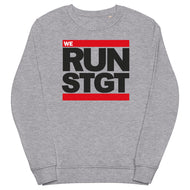 We RUN STGT Pullover Unisex - White / Grey